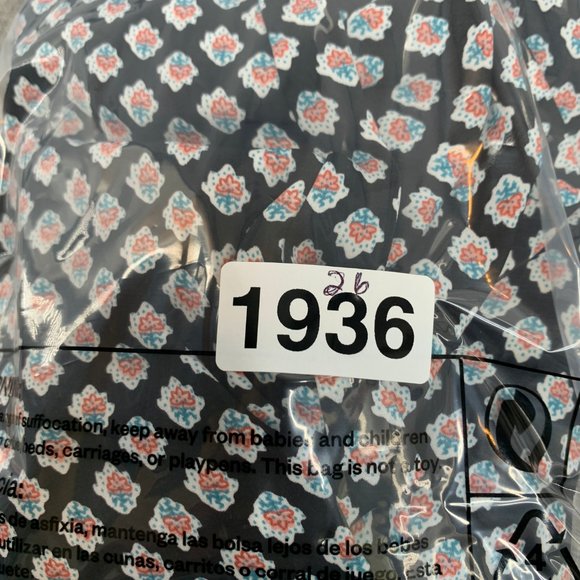 Altar'd State Floral Dress Elastic Cinched Waist Small Mid Sleeve Crochet Detail - Picture 15 of 15